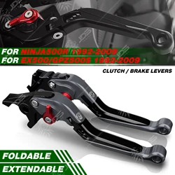 For Kawasaki NINJA500R/EX500/GPZ500S 1992-2009 Clutch Lever Brake Lever Set Foldable Handle Levers Motor Accessories Parts