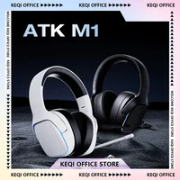 Atk M1 auriculares Mercury I reducción de ruido Bluetooth inalámbrico Csgo auriculares para juegos 1200mah jugador montado en la cabeza regalos personalizados