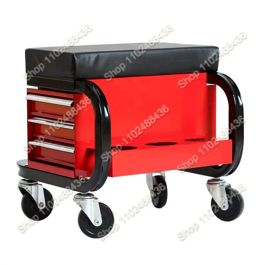 

Car Seat Tool Box Car Repair Stool Work stool Auto Repair Car Maintenance Tools Multi-Function Car Repair
