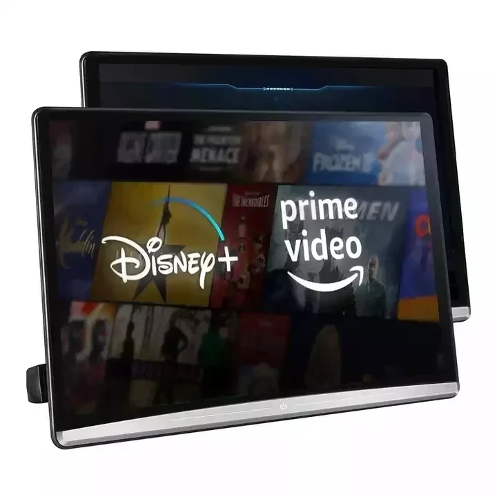 

2025 Hot Sell Android 10.0 Baby 4k Tv Tablet Video Rear Seat Entertainment 13.3 Inch Car Headrest Monitor With Av Input Youtube