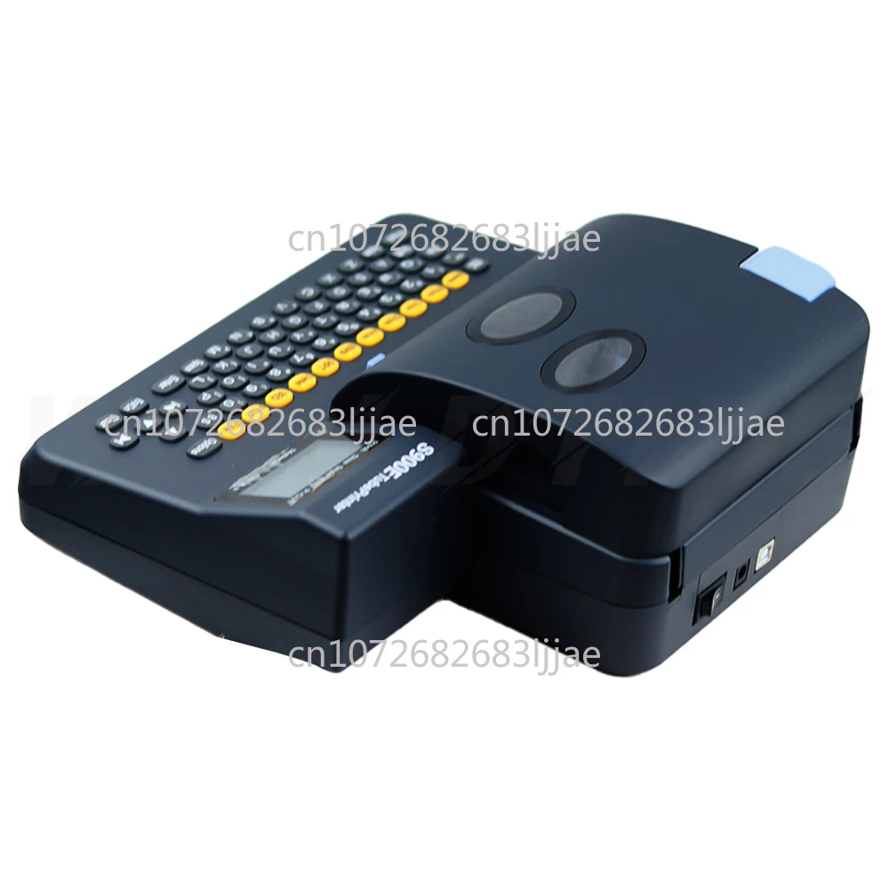 Máquina de número de línea estándar S900E, máquina de codificación de tubo de número de impresora, máquina de marcado de etiquetas de manga S800E