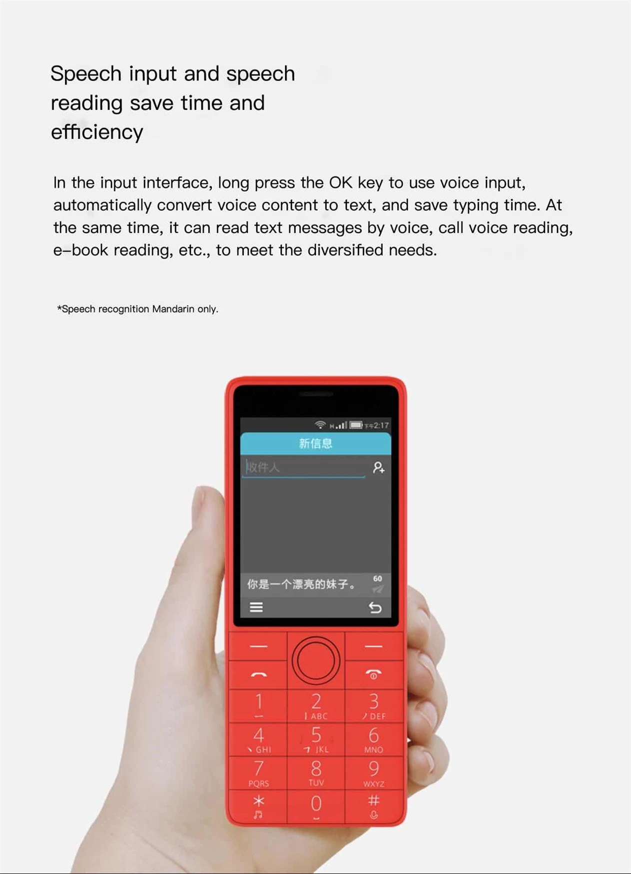 Imagem -05 - Telefone de Controle Remoto Infravermelho Qin s Plus Volte 4g 2.8 1480mah 4.2 Gps Cartão Dual Sim Russo