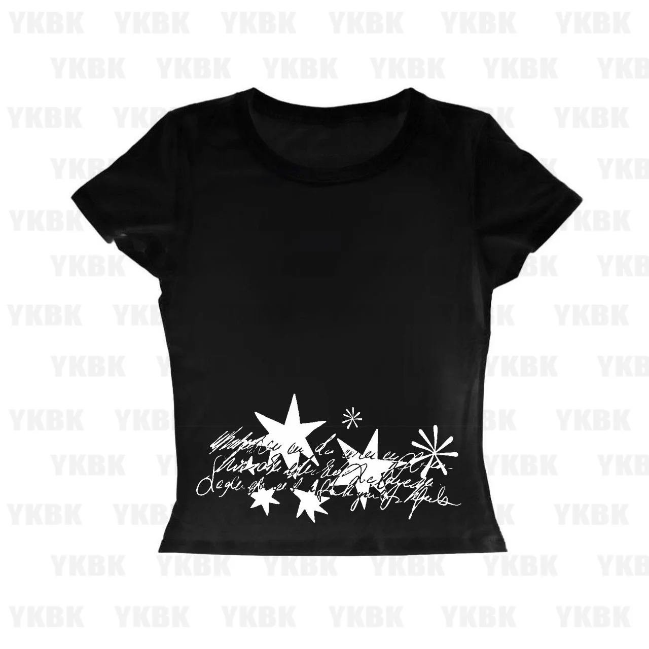 Punk 2000s Y2k Style Crop Tops Spider Graphic Tees Women Short Sleeve Slim Vintage Graphic Baby Tees Sexy Streetwear Emo Girls