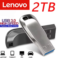 Lenovo Flash Drives 2TB 1TB USB 3.0 Mini High Speed Metal Pendrive 512GB Stick Portable Drive Waterproof Memoria Storage U Disk