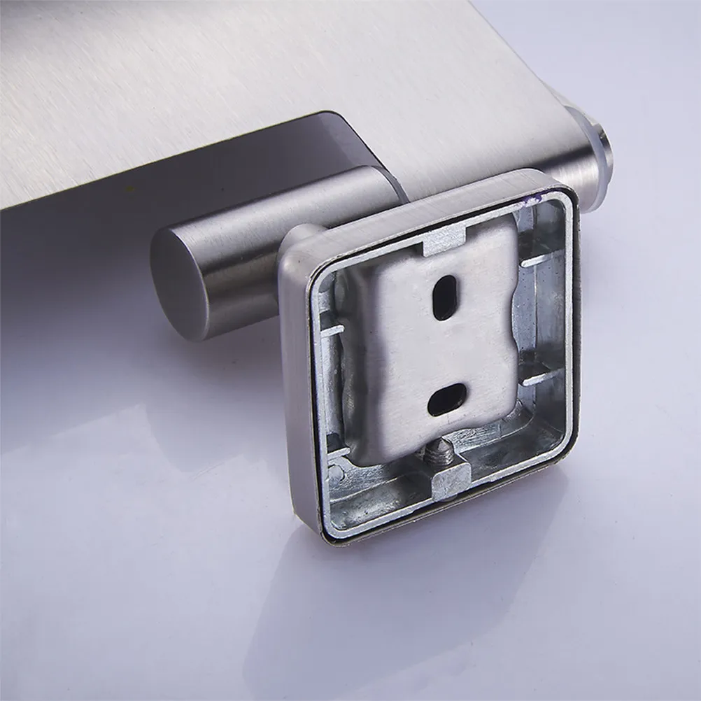 

Держатель для туалетной бумаги из нержавеющей стали премиум-класса, изогнутый дизайн, легко чистится, органайзер для кухонных полотенец, серебристый