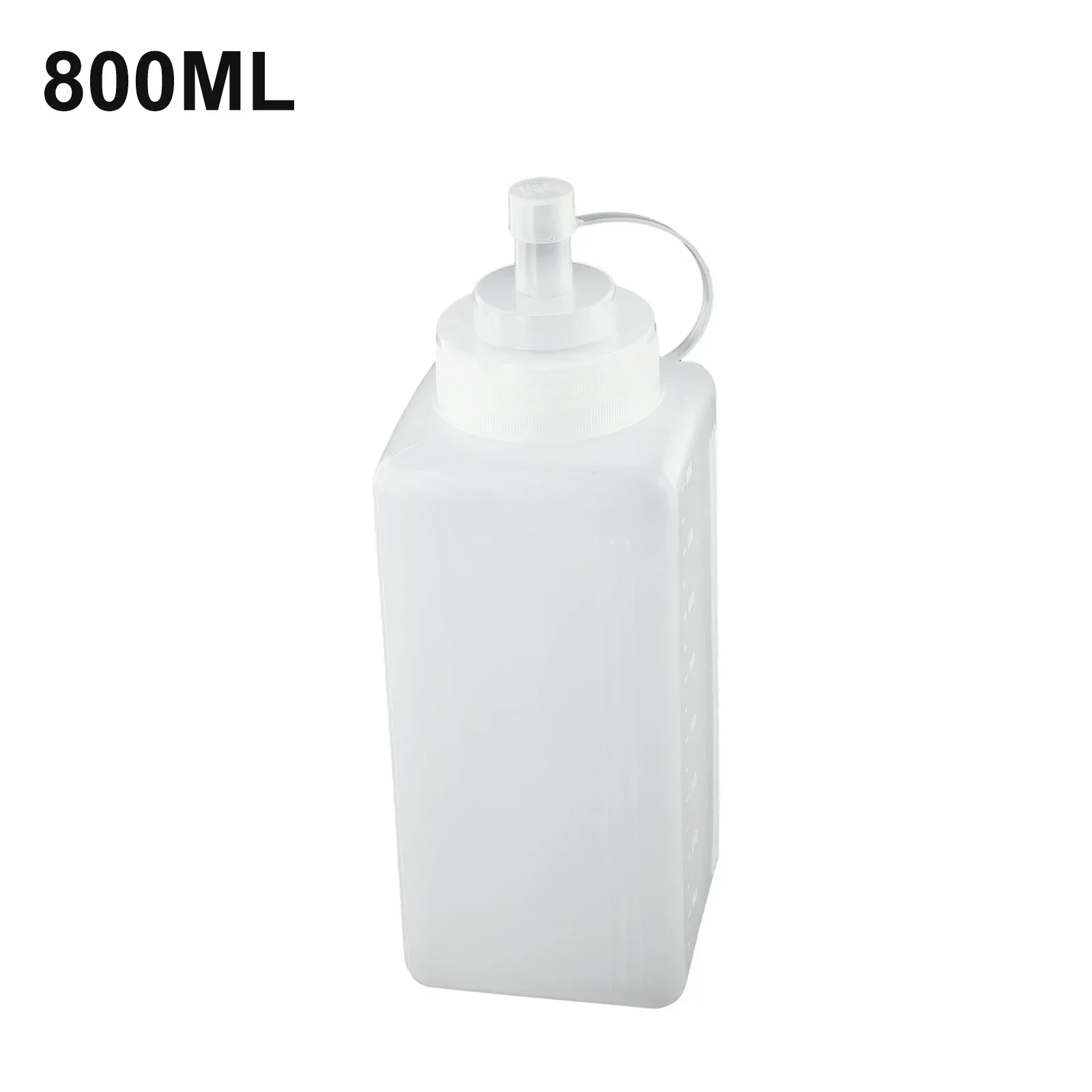 800/1000ML Squeeze Sauce Bottle Large Diameter Dustproof Transparent Plastic Dressing Bottle Kitchen Seasoning Bottle Home Tool