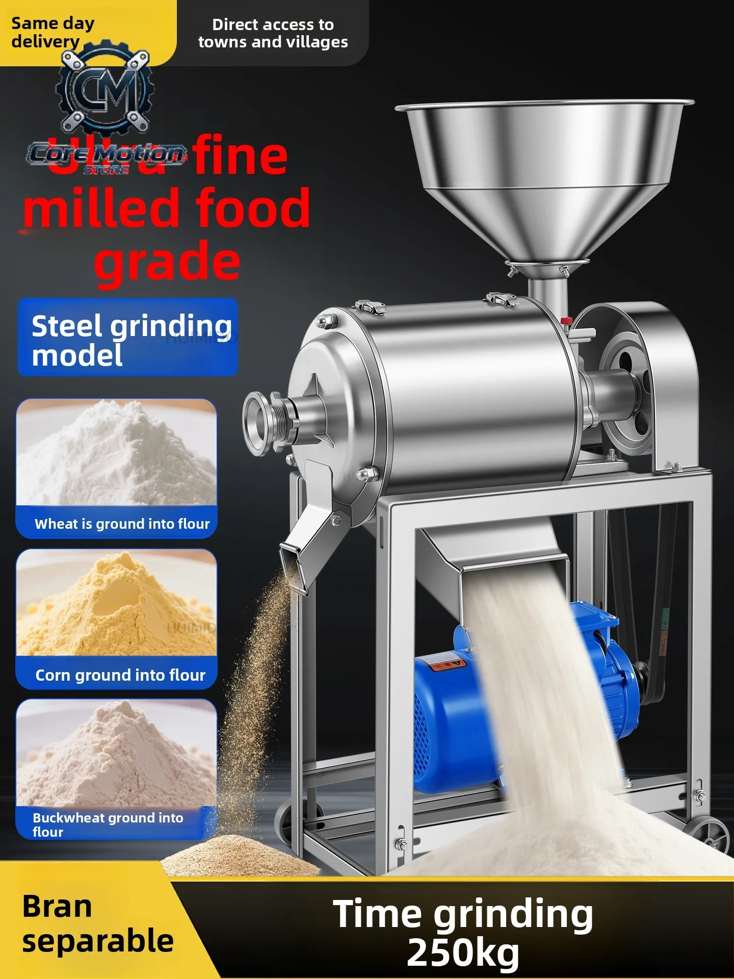 Ultra-fine flour  Corn  Household pulverizer Small crusher Whole grains