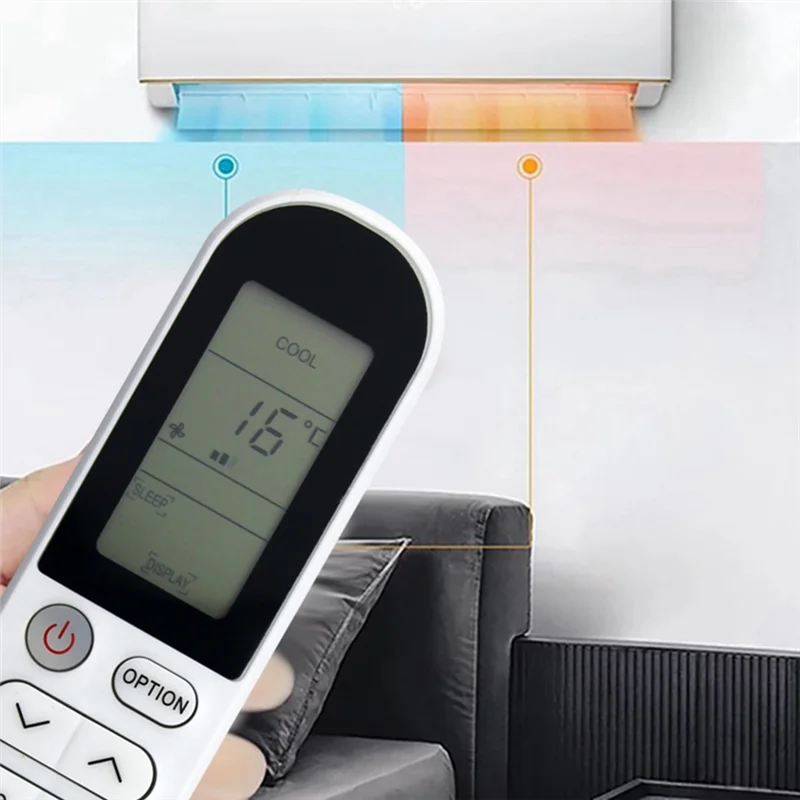

AT93-Replace GYKQ-58 A/C Remote Control For Electrolux TCL Xiaomi Air Conditioner For HYUNDAI Erito Split Motorola