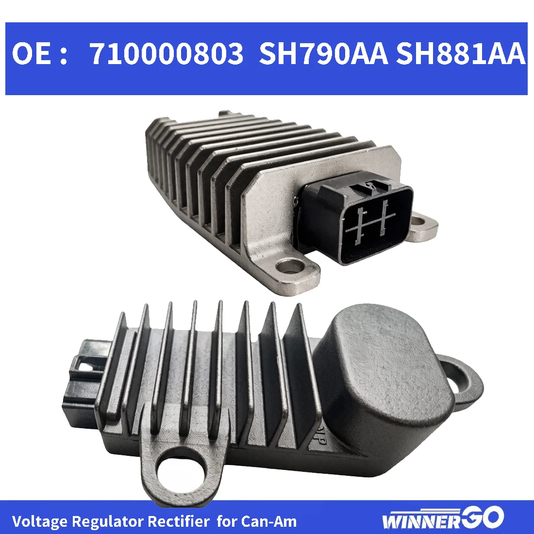 MOSFET Voltage Regulator Rectifier 710000803 SH790AA for BRP Can-Am DS450 DS450 X EFI XXC XMX 449cc 2008-2015 SH881AA  50A 500W