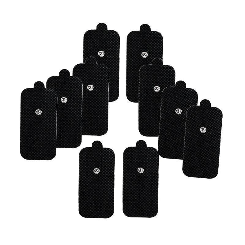 

5x10cm White Electrode Pads Non-woven Adhesive stickers Massager Conductive Patch Electric Muscle Stimulator Machine