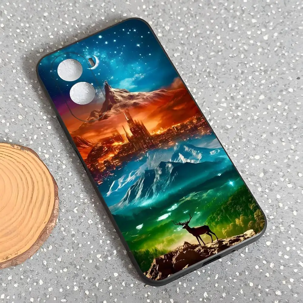 Funda de teléfono t-trono de cristal para Poco M7 M6 M5 S M4 F7 Ultra F6 F5 X7 X6 X5 X4 GT Pro carcasa suave negra