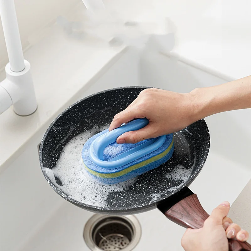 9/3 Piece Set Magic Sponge Eraser Powerful Cleaning Sponge for Kitchen and Bathroom Multi-Purpose Scrubbing Tool for Glass, Tiles, Toilet, and Walls Durable and Non-Shedding Household Cleaning Tool Halloween and Christmas Gifts