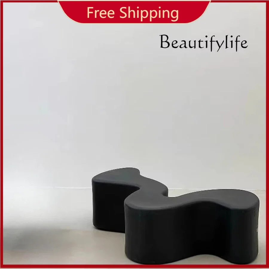 C VIPMedieval Phantom Coffee Table Special-shaped Wabi-sabi Wind Light Luxury Irregular Coffee Table