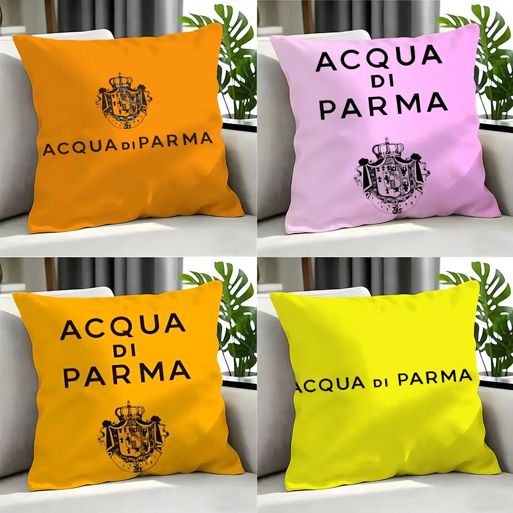 Capa de Almofada Acqua di Parma, Conjunto de 4 Peças 50x50 45x45 40x40, Capa Decorativa para Sofá e Decoração de Casa