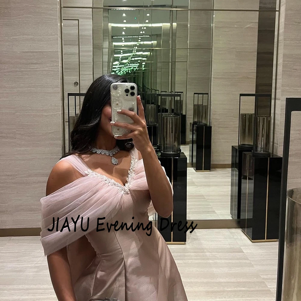 تخصيص بسيط الخامس الرقبة ألف خط قبالة الكتف مساء اللباس الساتان سويب تراين بلا أكمام حزب اللباس الكاحل طول فستان حفلات