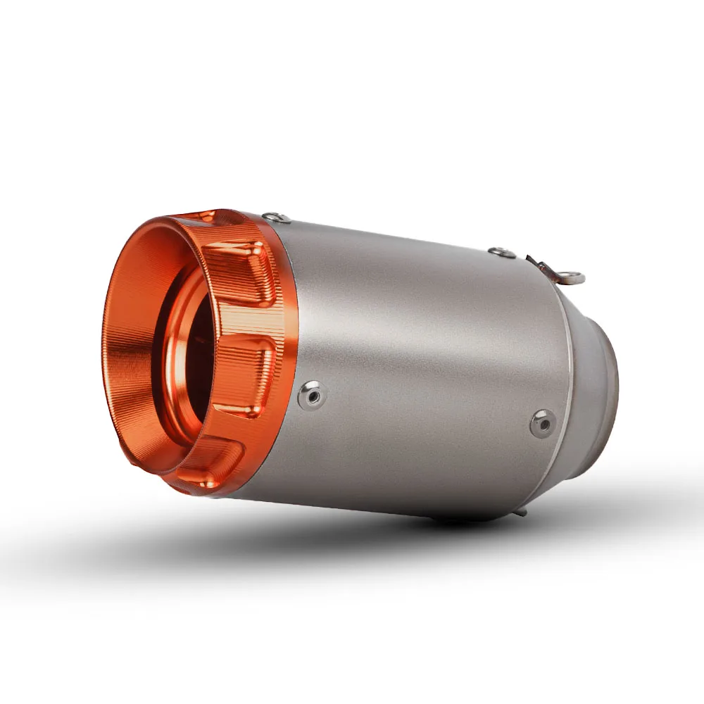 

SXLL Stainless steel modified general motorcycle exhaust pipe large displacement mini exhaust silenciador tube