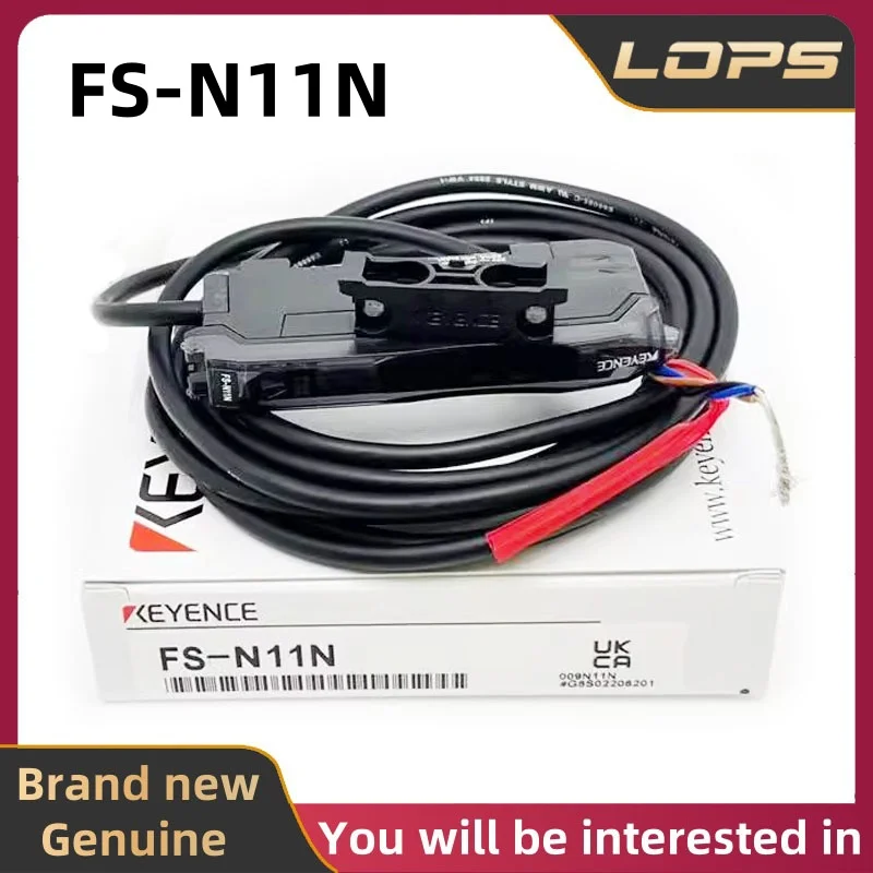 Brand new genuine FS-N11N KEYENCE cable-type NPN digital fiber optic amplifier