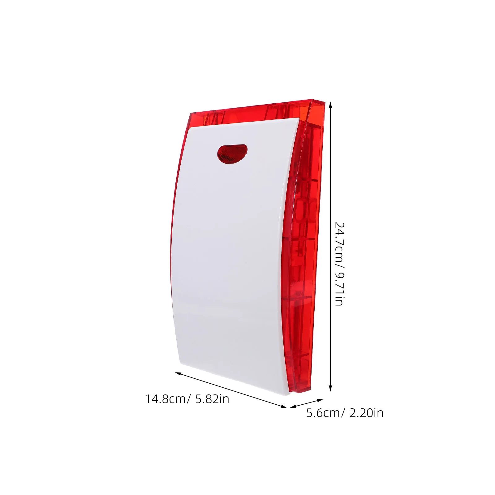 Outdoor Waterproof Alarm Siren Strobe Sound Light Security Device Anti- Horn Speaker For Rv Boat Warehouse Monitoring