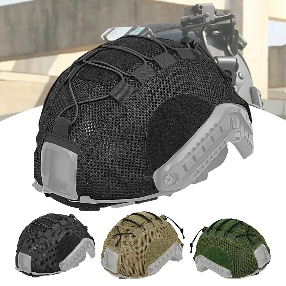 Breathable Helmet Cover Mesh Design Unisex Helmet Padding with Fastener Tape for Motorcycle