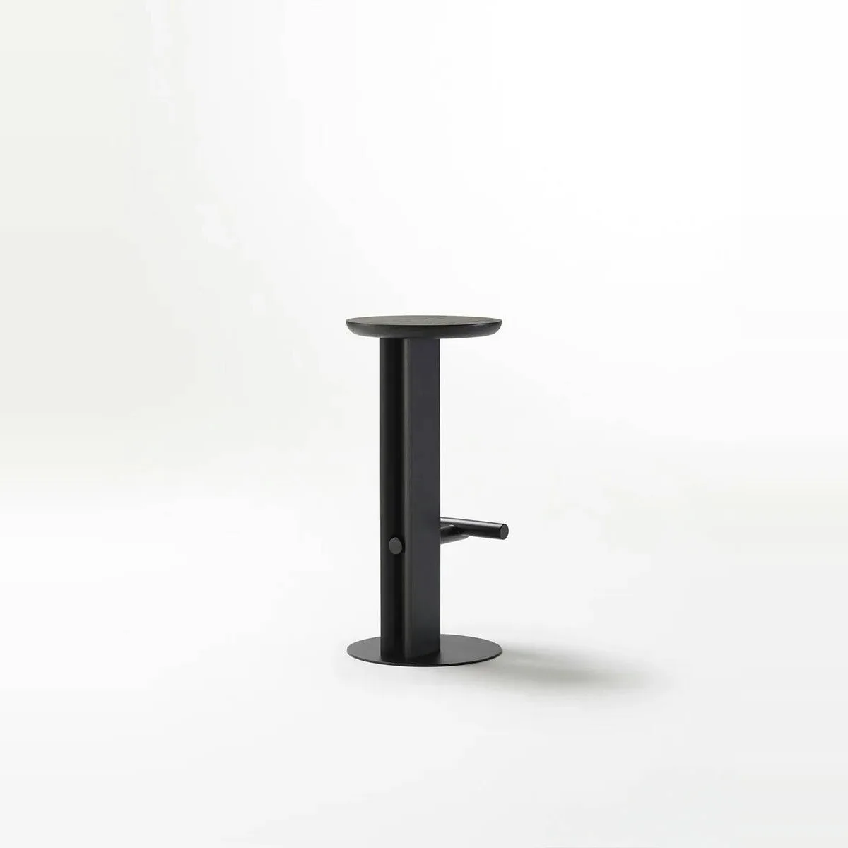 Sedia da bar nordica in legno massello sedia da bar in metallo di lusso leggero sgabello alto creativo semplice seggiolone sala reception sgabello da bar