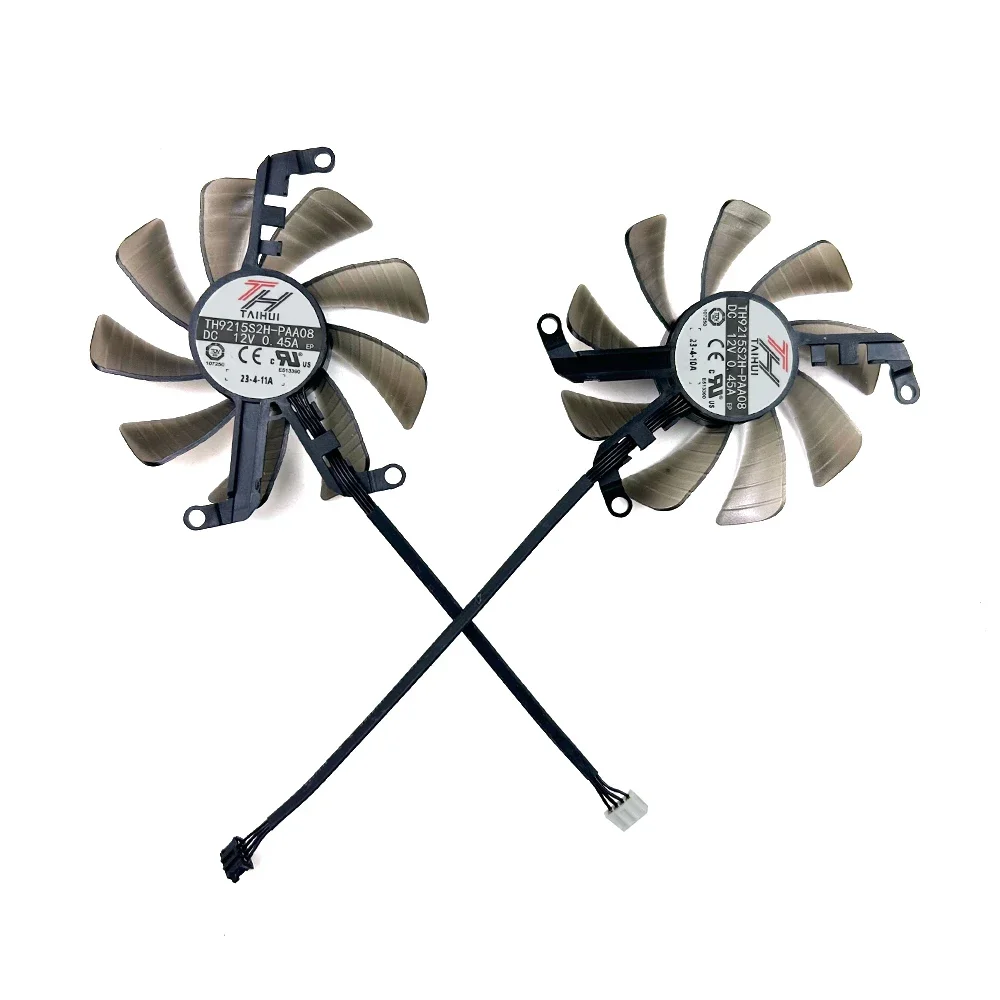 NEW Cooling Fan 87mm 4pin TH9215S2H-PAA08 0.45a RTX3050 for GAINWARD Palit PNY RTX3060 RTX 3060 Ti Dual Video Card Fans