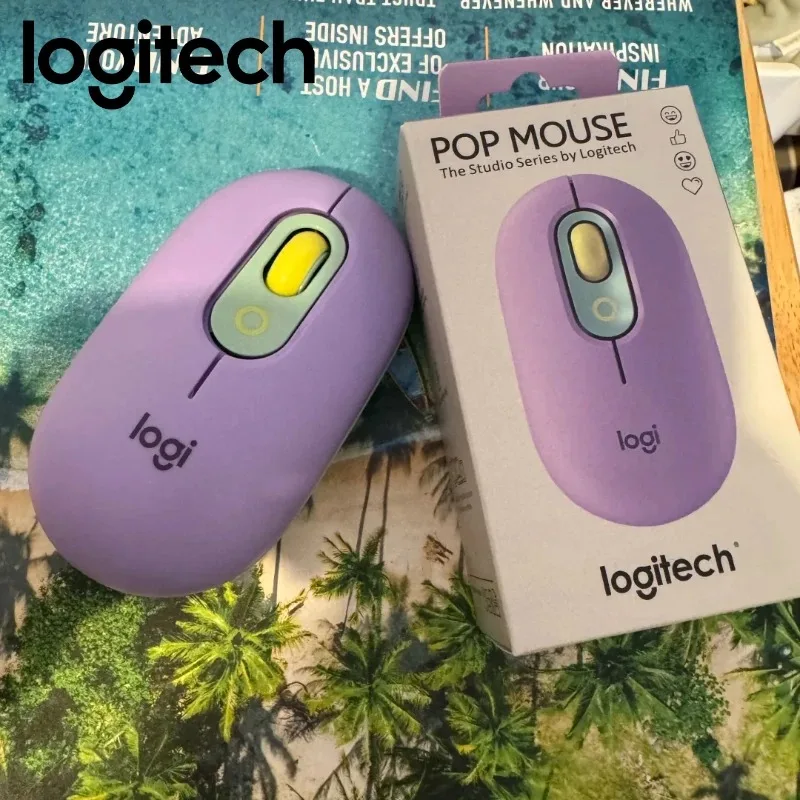 

Бесшумная беспроводная мышь Logitech M350 POP обеспечивает компактную конструкцию, синхронизация Bluetooth и высокую точностьMX Anywhere 3S.