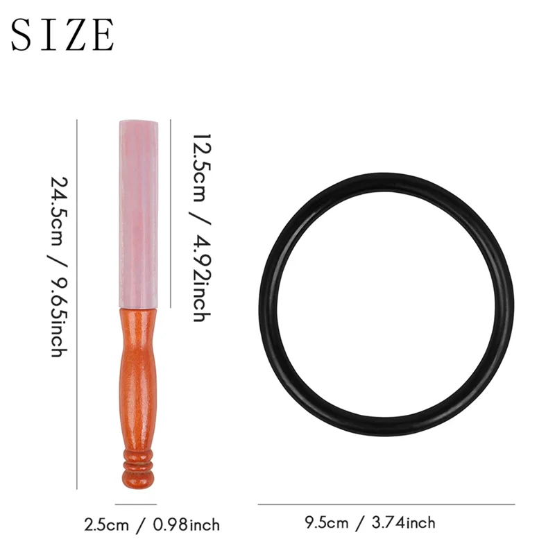 Abve-Wooden Rubber …