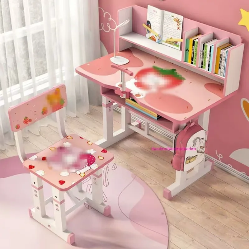 

Desk children's study table and chair set
