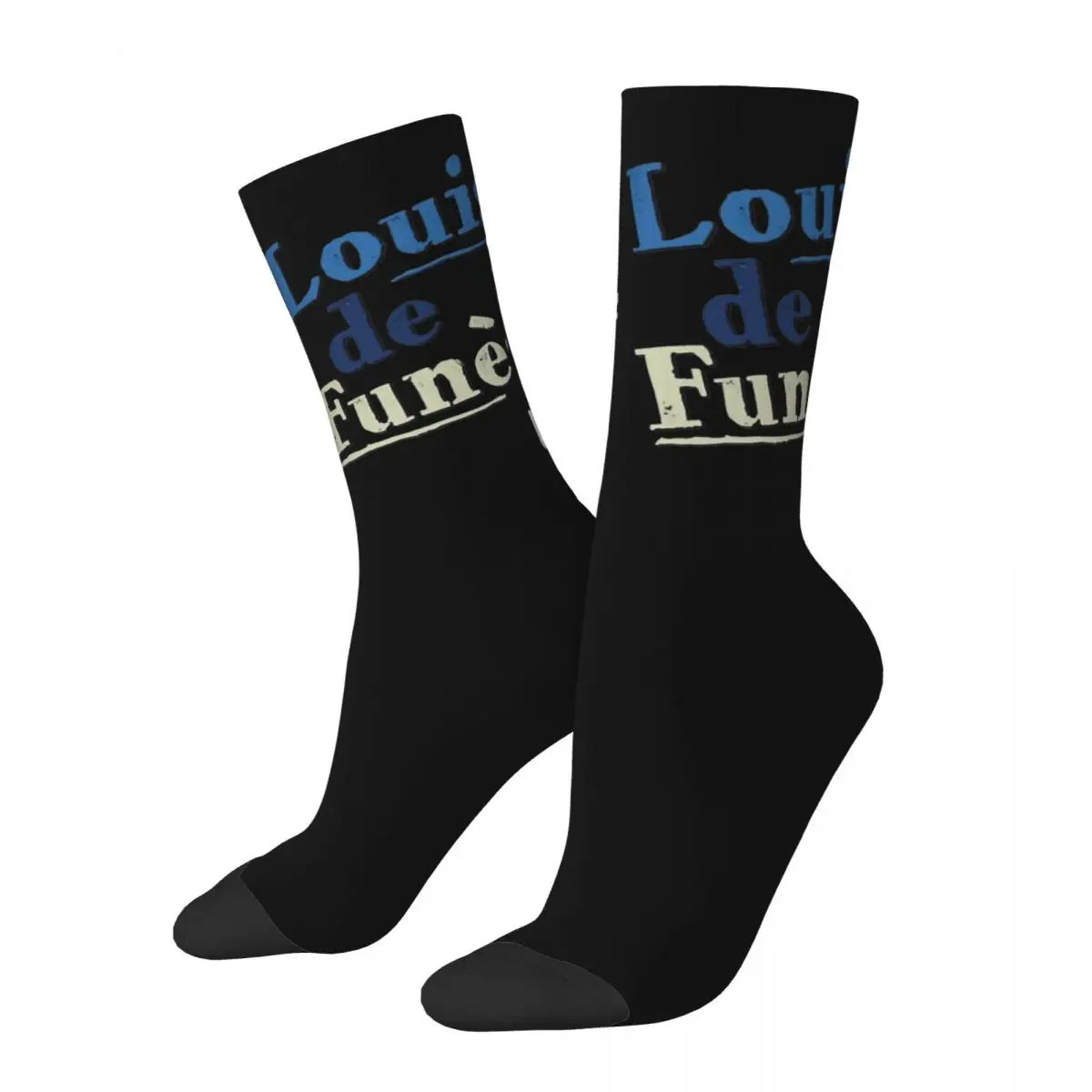 

Men's Socks Louis De Funes Photograp Stockings Spring Fashion Warm Soft Socks Design Climbing Non Slip Socks