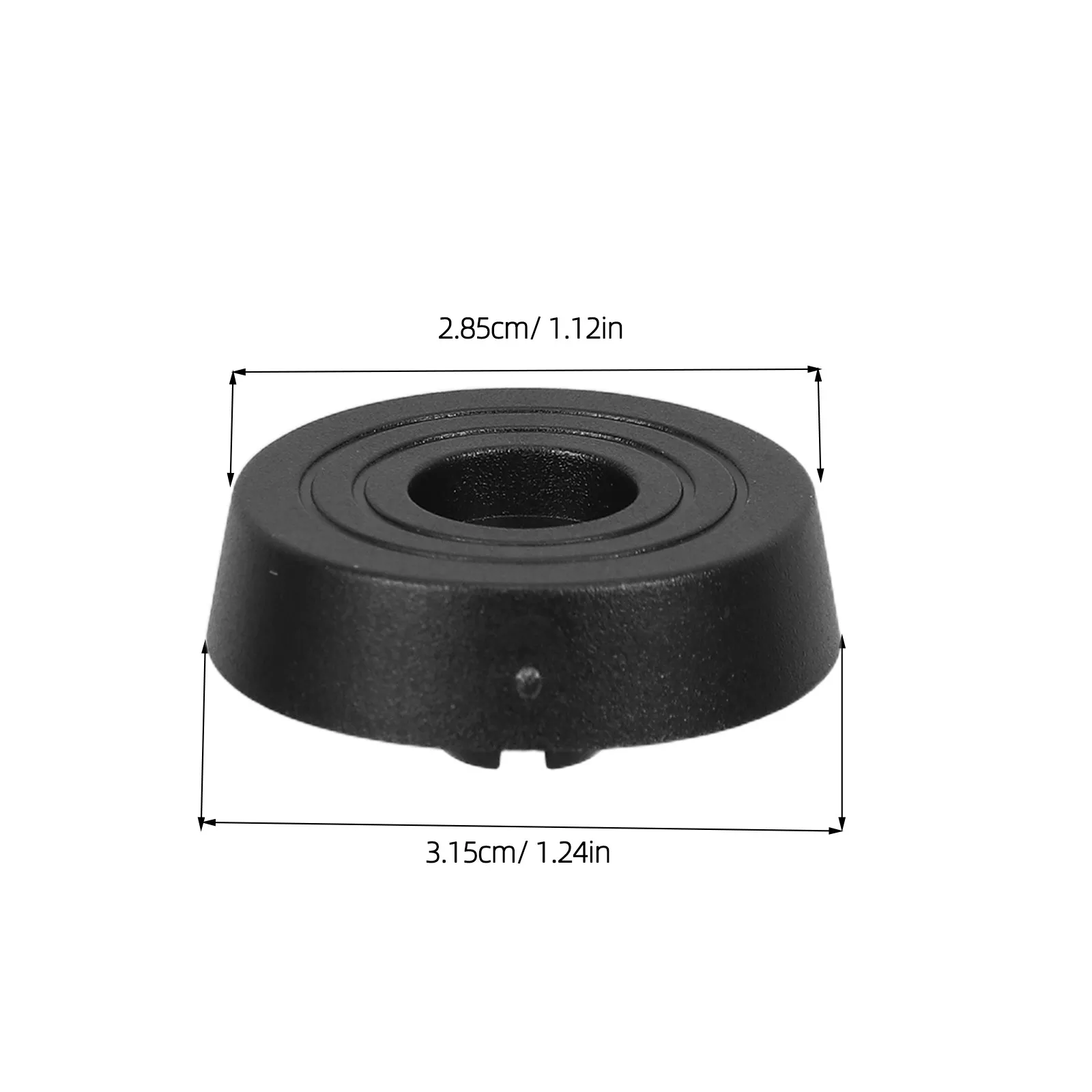 20Pcs Computer Case Feet Pads Anti Vibration Shock Absorbing Anti Skid Replacement Pc Case Feet Riser Silent Support Desktop