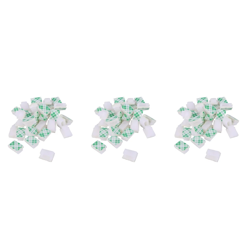 BAAG-90X حامل كابل مشبك كابل مشبك كابل ذاتي اللصق أبيض