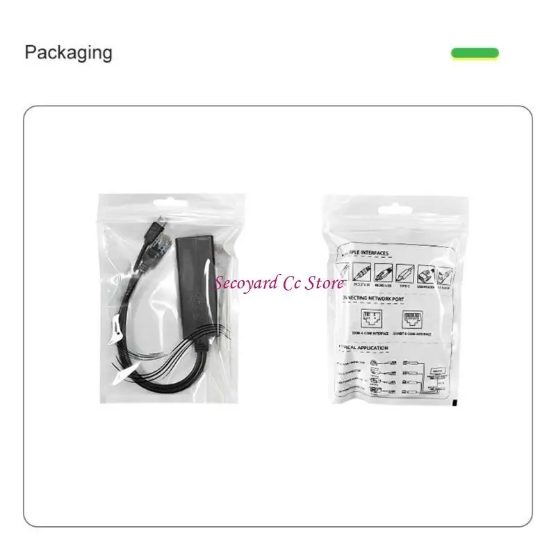 N3UC Durability Plastic POE Splitter POE to USB Power Transform, 48V to 5V for Various Devices Low Voltages Devices