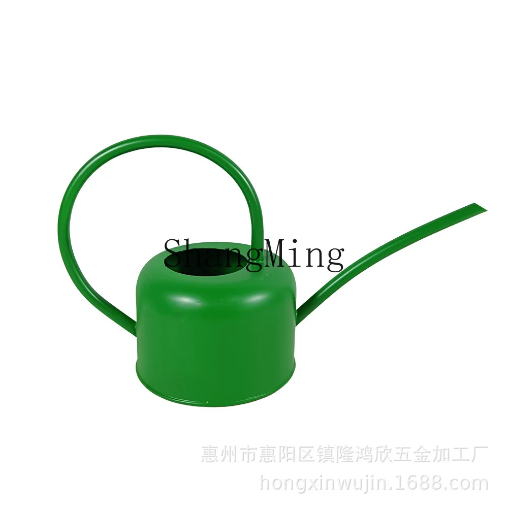 

PYH Gardening Long Spout Sprinkler Vintage Home New Potted Watering Kettle Metal Large Capacity Creative Long Spout Flower Pot