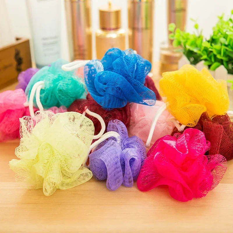 Mini Bath Sponge Tubs Ball, Bath Towel, Scrubber, Body Exfoliating, Shower Ball, Body Massage, Cleaning, Massage, 1Pc