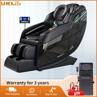 3 Year Warranty UKLife Newest Massage Chair 4D Full Body AirBag Zero Gravity Heat AI voice Office Chair Massage Sofa Home Chair