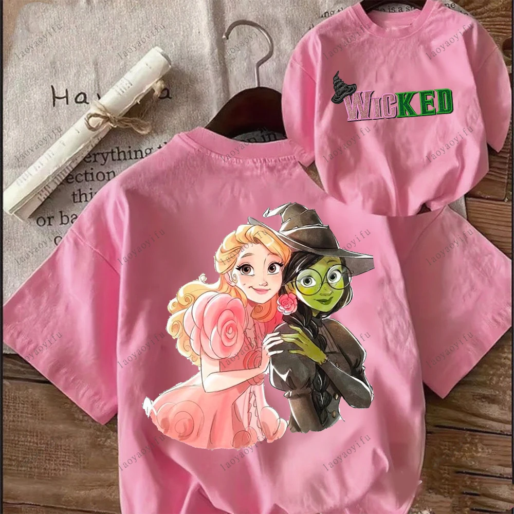 الشريرة تي شيرت مطبوع المرأة تي شيرت عالية الجودة القطن قصير الأكمام س الرقبة الشارع الشهير تيز الملابس الجمالية النساء الملابس #3