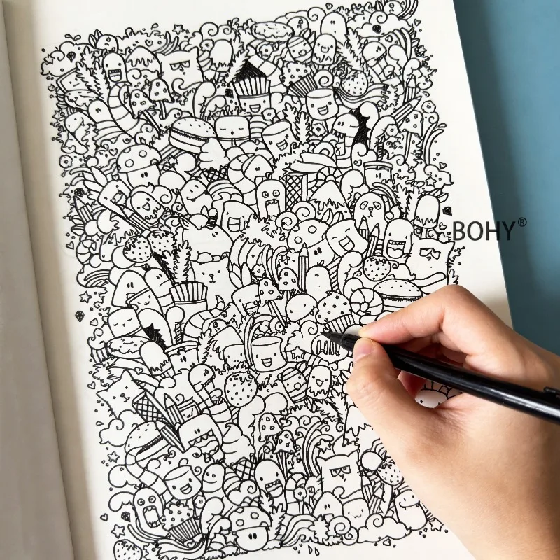 1 Adult Decompression Monster Robot Coloring Copy, 24 Pages It Is A Reference for Leisure Hand Drawing, As Well As Holiday Gifts
