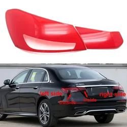 For Benz E-Class W213 E260 E300 E350 2021 2022 Rear Tail Lamp Cover Signal Parking Lights Shell Replace Original Lampshade
