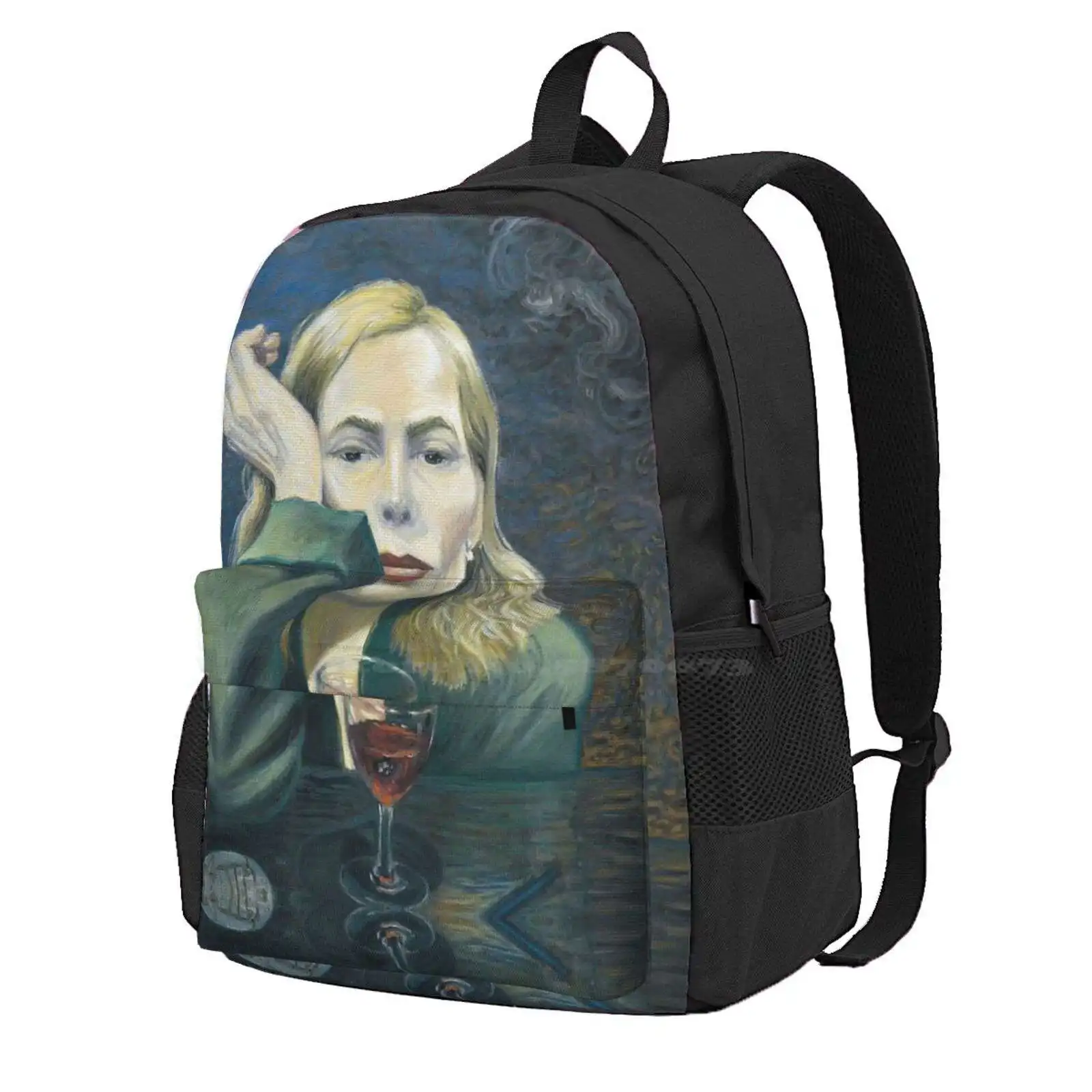 

Горячая Распродажа, школьный ранец Jonis Mitchell-youdid Change, рюкзак, модные сумки, винтажная музыка Joni Mitchell народная коллекция 1960S 1970S хиппи