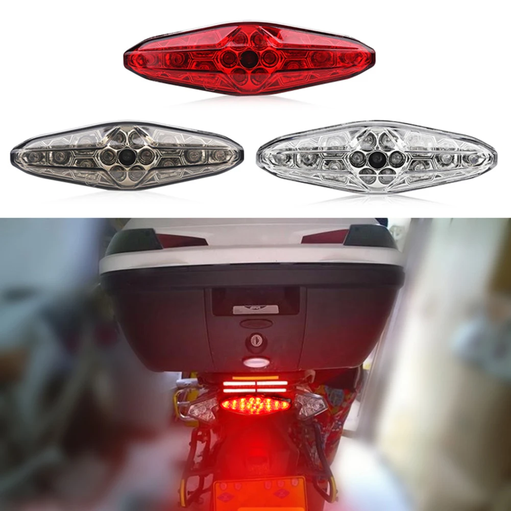 Motorcycle Accessory LED Brake Tail Light For Suzuki ATV LTZ King Quad Runner DR DRZ 650 400 LT Universal Indicators Tail Light