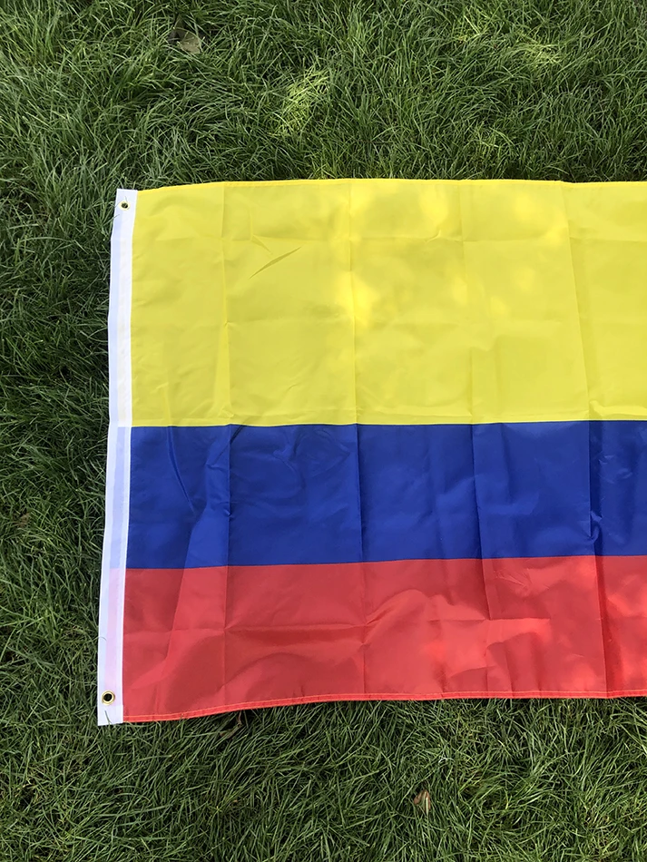 Colombia Flag 90x150cm Polyester hanging Flag co col colombia Colombian flag Indoor Outdoor Home decoration banner