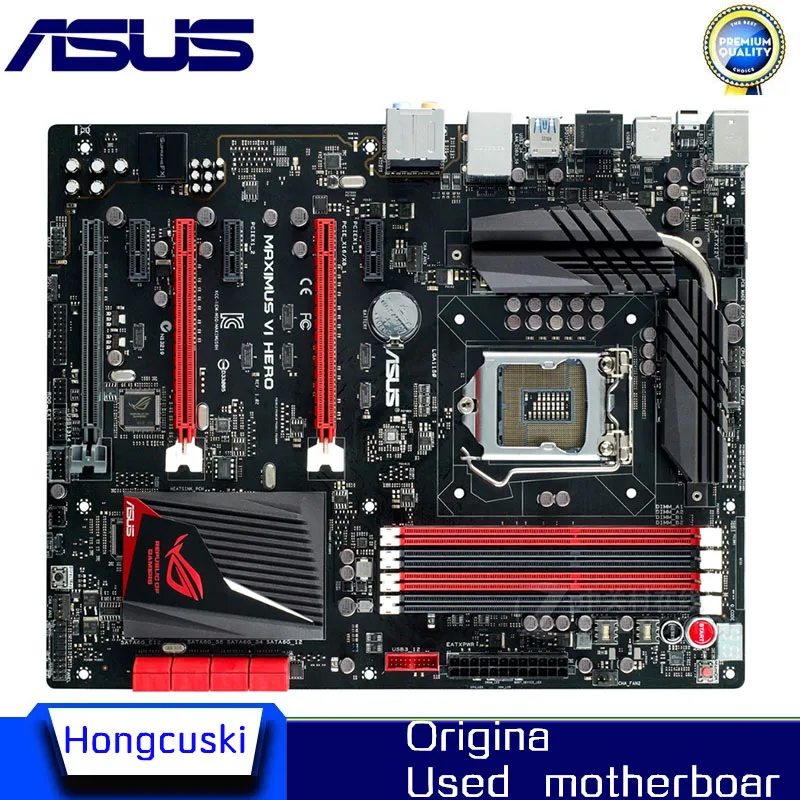 ASUS مكسيموس السادس بطل M6H LGA1150 اللوحة الأم المقبس LGA 1150 DDR3 Z87