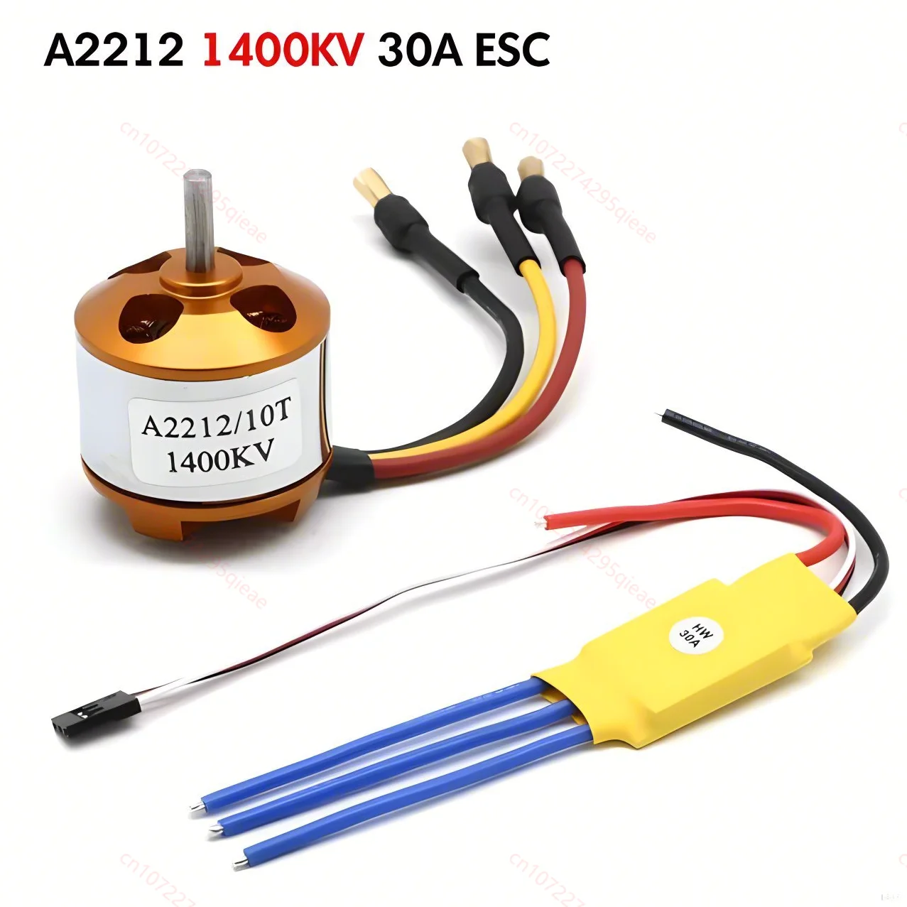 A2212 1000KV 2450KV 2200KV bezszczotkowy silnik 30A ESC Combo dla Quadcopter F450 Quadcopter F550 zdalnie sterowany Hexacopter 4-osiowy Copter