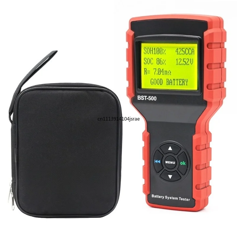 BST500 Car Battery Tester Multifunctional Automotive Battery Analyzer Vehicle Storage Battery Diagnostic Detector