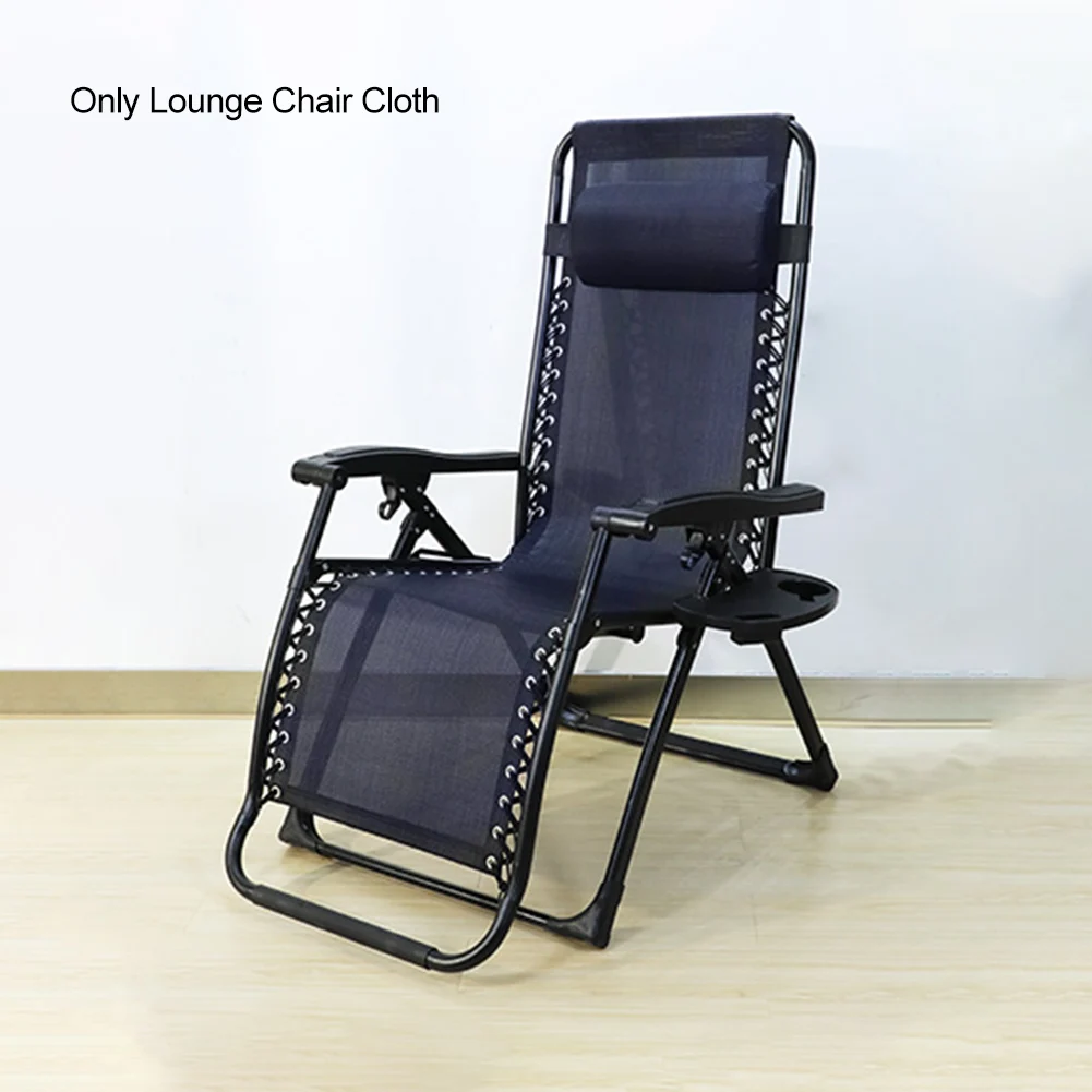 Folding Lounge Chair Replacement Cloth With Ropes Durable Lounge Chair Replacement Fabric Portable Anti Gravity Outdoor