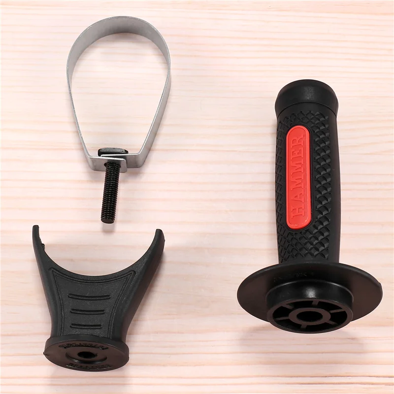 

Handle Hammer Drill Handle Plastic Side Front Auxiliary Handle for 26 Tools Drill Replacement Plastic Side Handle