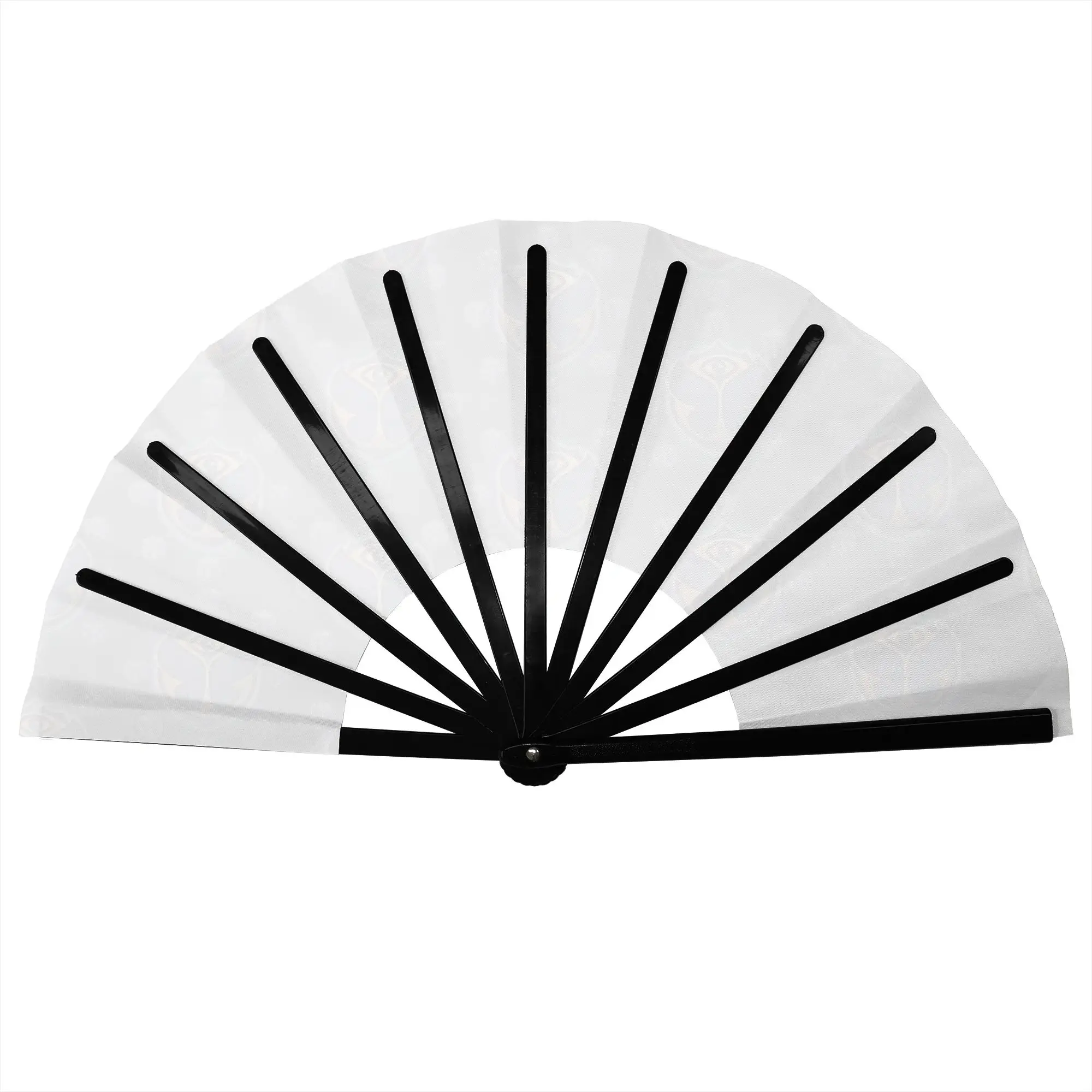 Tomorrowland Folding Hand Fan Personalized Belgian Electronic Dance Polyester Fabric Fan Novelty Summer Accessory Decorative Fan