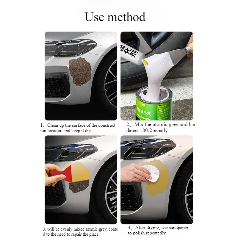 Car Body Putty Scratch Filler Painting Pen Assistant Smooth Vehicle Repair Tools Car Accessories