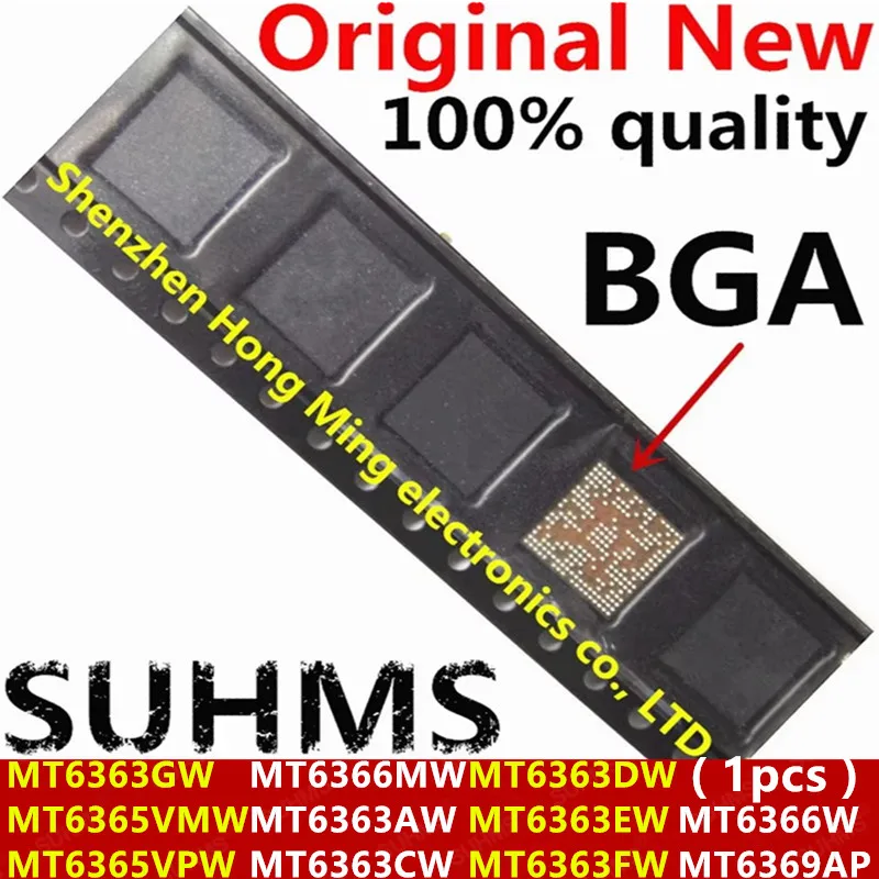 (1 sztuka)100% Nowy MT6366W MT6366MW MT6365VPW MT6365VMW MT6363AW MT6363CW MT6363DW MT6363EW MT6363FW MT6363GW MT6369AP BGA
