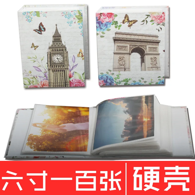 Customized. New 6-Inch-Page Insert Photo Album Family Photo Growth Commemorative Album Graduation Photo Book
